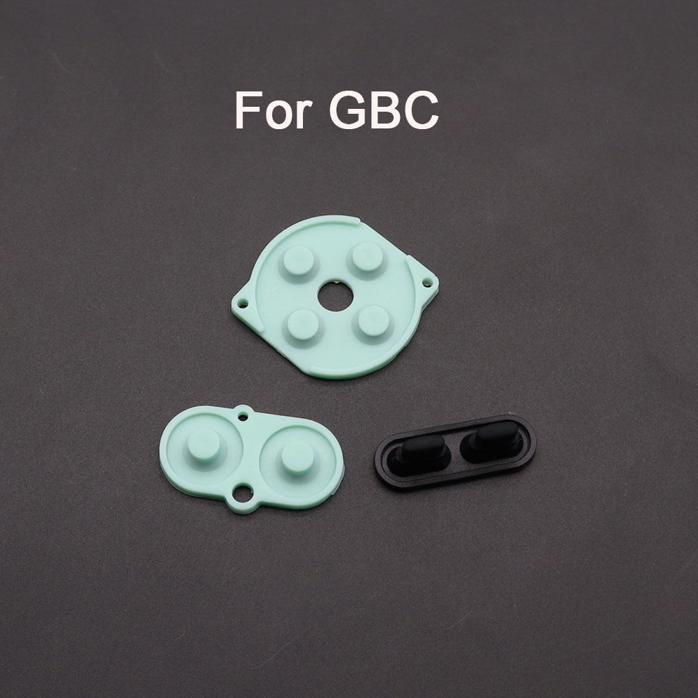 AliExpress 1 Set Rubber Conductive Buttons For Game Boy Classic GB GBA GBC GBP GBA SP GBM Silicone Pad Keypad A-B D-Pad Button, view 4