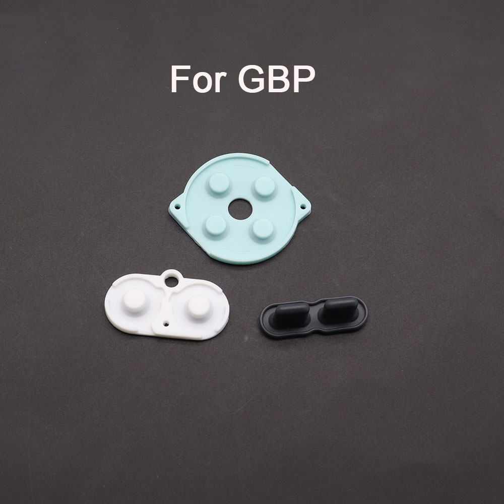 AliExpress 1 Set Rubber Conductive Buttons For Game Boy Classic GB GBA GBC GBP GBA SP GBM Silicone Pad Keypad A-B D-Pad Button, view 5