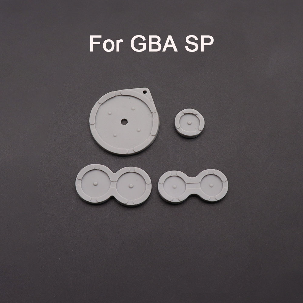 AliExpress 1 Set Rubber Conductive Buttons For Game Boy Classic GB GBA GBC GBP GBA SP GBM Silicone Pad Keypad A-B D-Pad Button, view 6