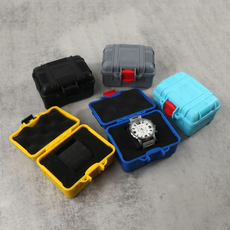 AliExpress Single-Slot Impact-Resistant Travel Watch Box, view 2