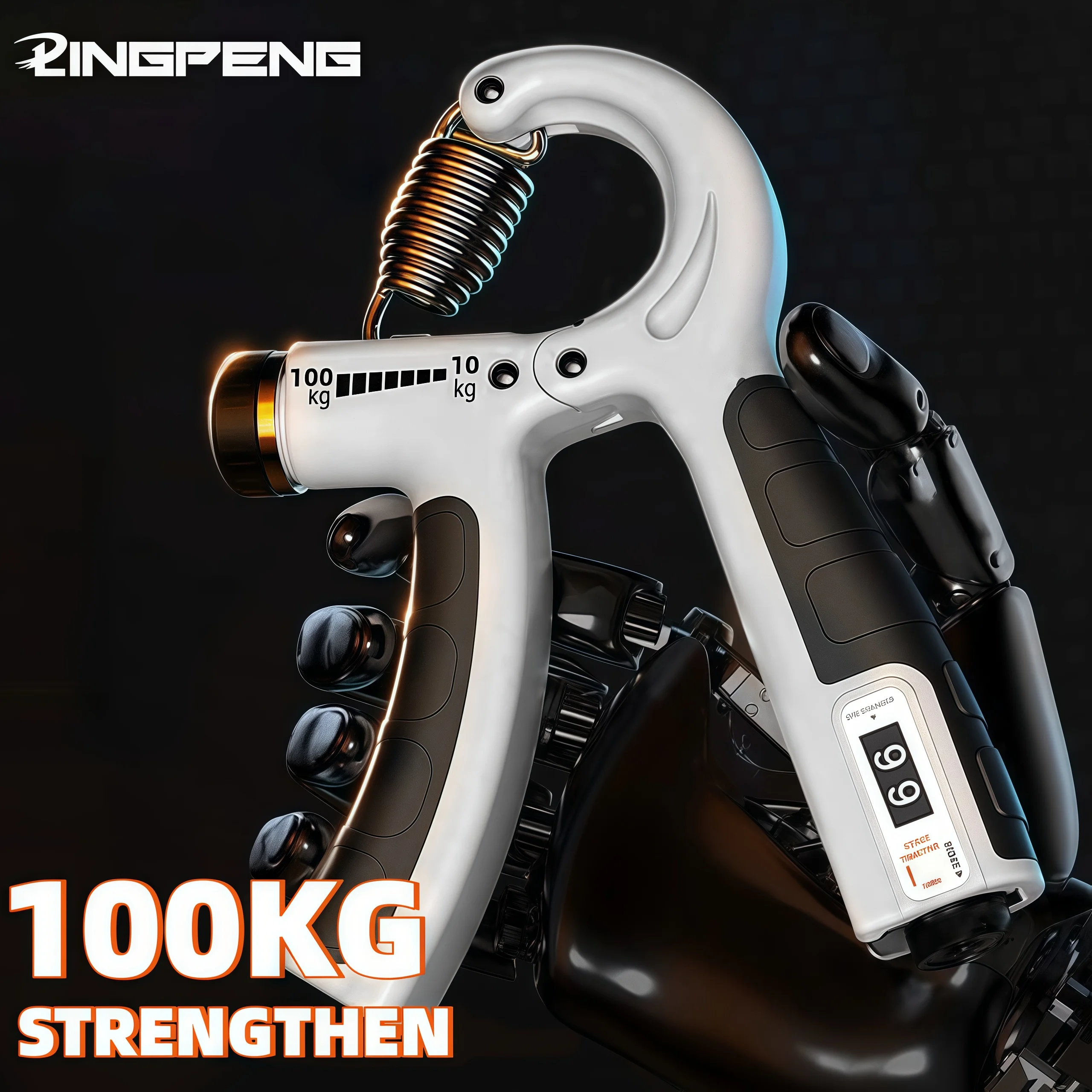 AliExpress Adjustable Hand Gripper Exerciser (10-100kg)