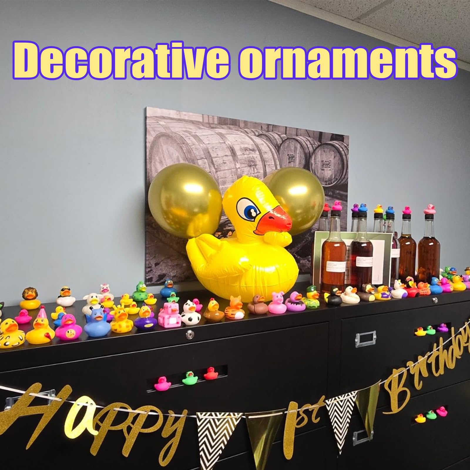 AliExpress 10-100PCSRubber Duck for Jeep Bath Toy Assortment Bulk Floater Duck for Kids Baby Shower Accessories Party Favors, Birthday, view 6