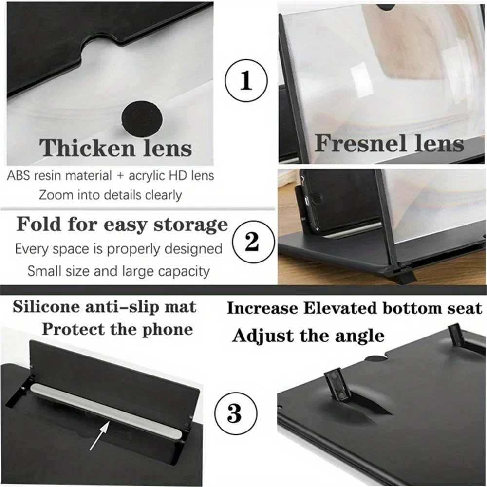AliExpress Phone Screen Magnifier Stand (10 or 12 Inch), view 6