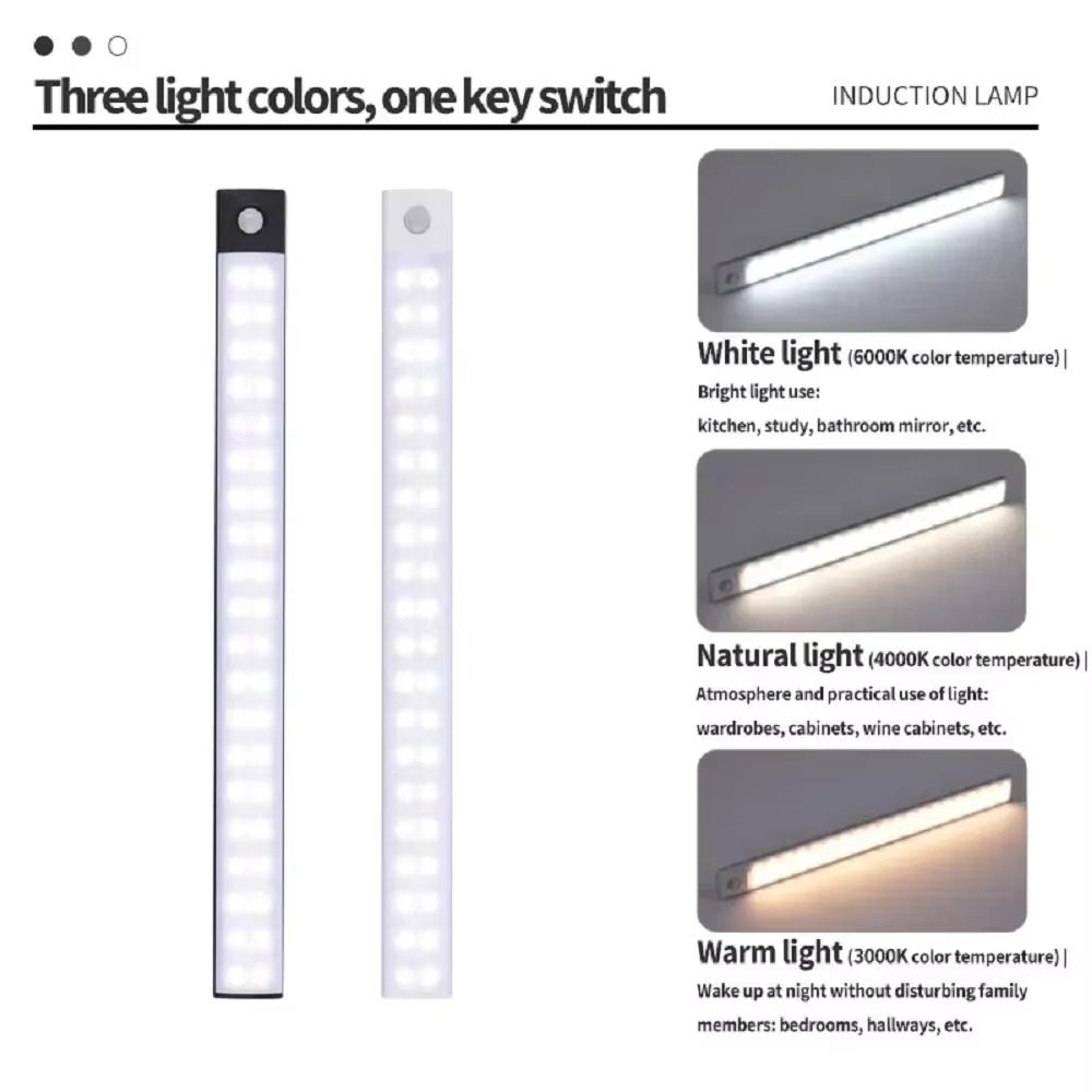 AliExpress 3-in-1 LED Under Cabinet Motion Sensor Light, view 6
