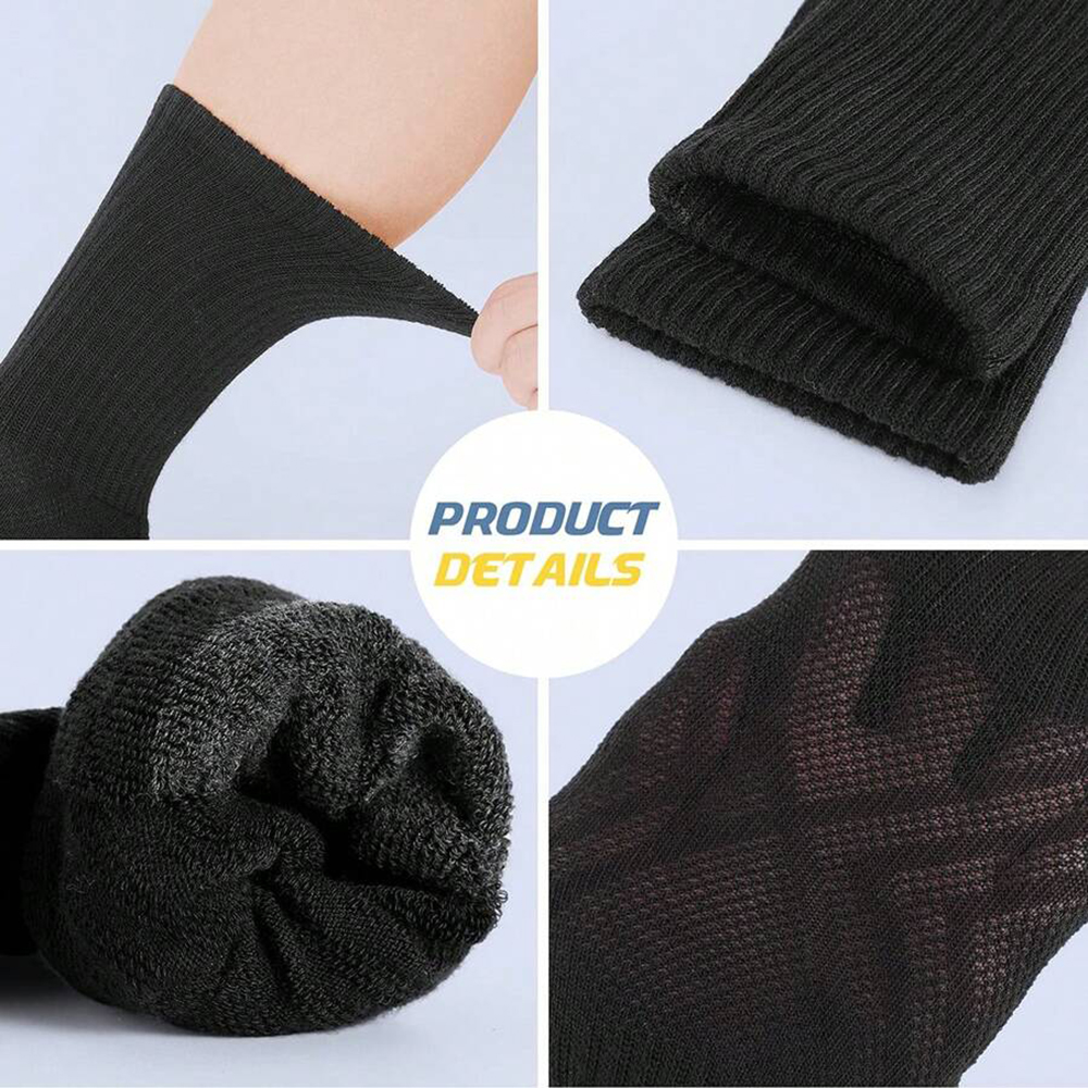 AliExpress 10/20/30 Pairs Men Outdoor Sports Socks Anti Odor Sweat Absorbing Breathable Comfortable Basketball Cycling Running Casual Socks, view 2