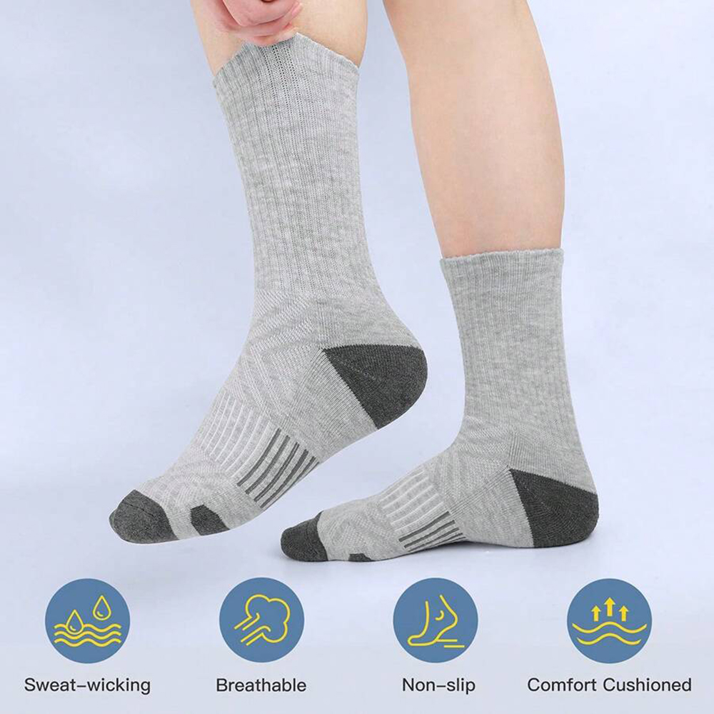 AliExpress 10/20/30 Pairs Men Outdoor Sports Socks Anti Odor Sweat Absorbing Breathable Comfortable Basketball Cycling Running Casual Socks, view 5