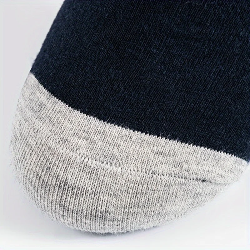 AliExpress 10/20/30pairs Men's Color Block Boat Socks, Fashion Breathable Comfy Low Cut Ankle Socks, Men's Socks, view 4