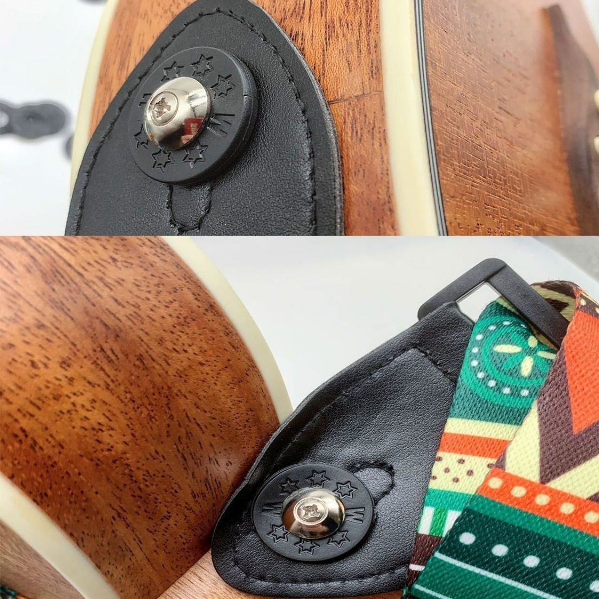 AliExpress 10/20/30Pcs Guitar Strap Locks Blocks Rubber Material Safety Lock Protector for Bass Ukulele Acoustic Classic Guitar Accessories, view 6