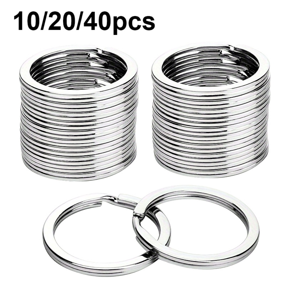 AliExpress Flat Split Key Rings (10, 20 or 40 Pack)