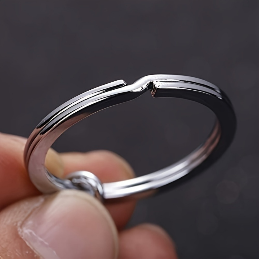 AliExpress Flat Split Key Rings (10, 20 or 40 Pack), view 2