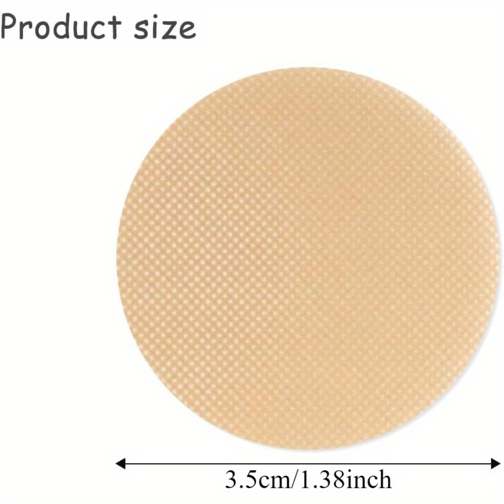 AliExpress 10/20/50/100/200-Pack Ultra-Thin And Soft Men'S Disposable Invisible Nipple Stickers, Mesh Fabric Chest Protectors, Suitable For, view 2