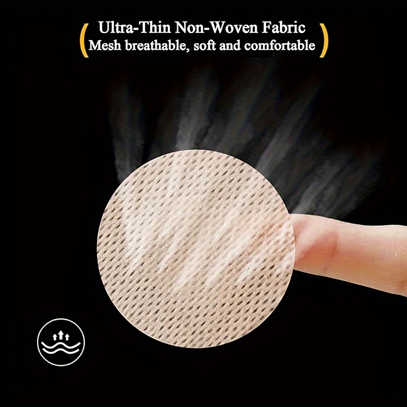 AliExpress 10/20/50/100/200-Pack Ultra-Thin And Soft Men'S Disposable Invisible Nipple Stickers, Mesh Fabric Chest Protectors, Suitable For, view 3