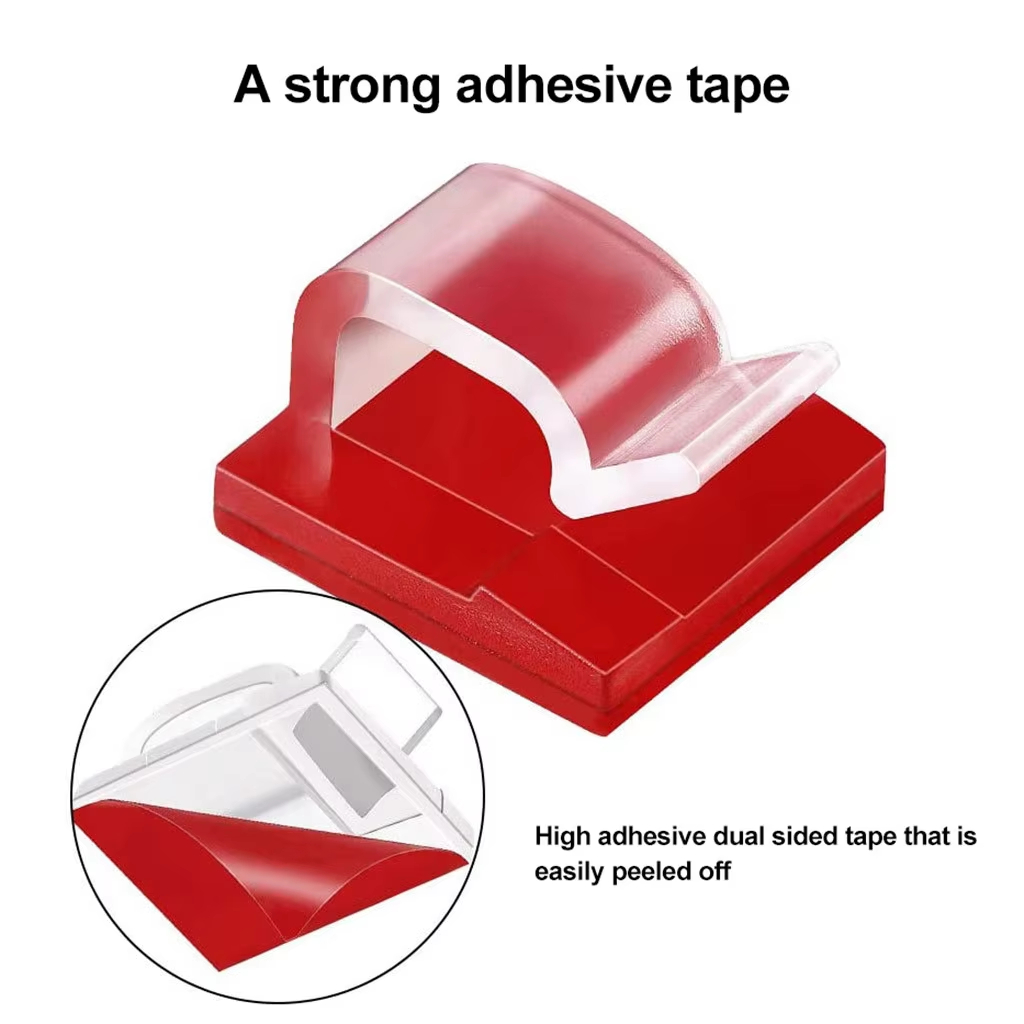 AliExpress Adhesive Cable Organizer Clips (10, 20 or 50-Pack), view 3
