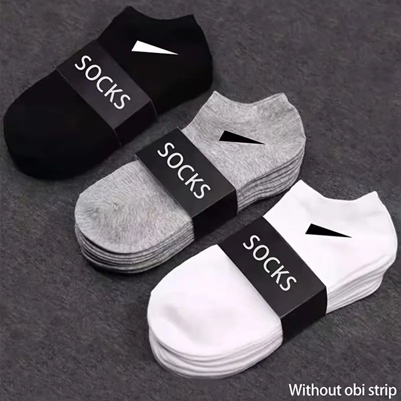 AliExpress 10/20 Pairs Ankle Socks Men Women Breathable Low Cut No Show Socks Solid Color Soft Short Socks for Daily Wear, view 3