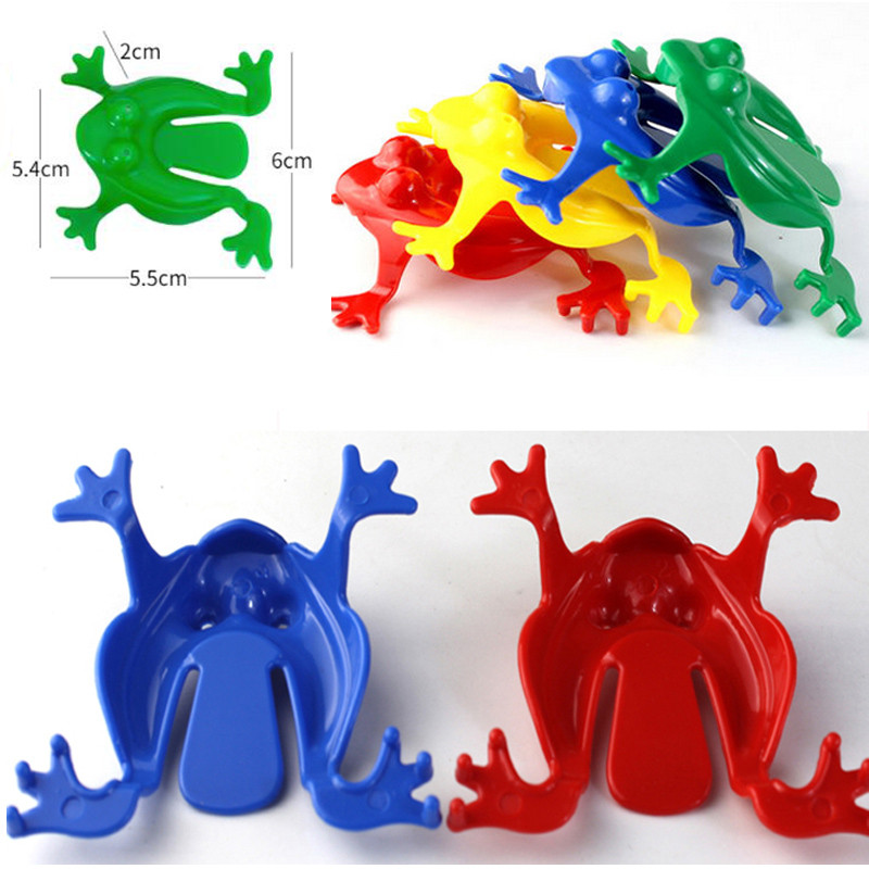 AliExpress 10-20Pcs Jumping Frog Bounce Fidget Toys For Novelty Assorted Stress Reliever Toys For Birthday Gift Party Favor, view 3