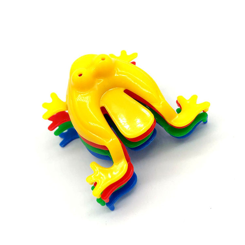 AliExpress 10-20Pcs Jumping Frog Bounce Fidget Toys For Novelty Assorted Stress Reliever Toys For Birthday Gift Party Favor, view 5