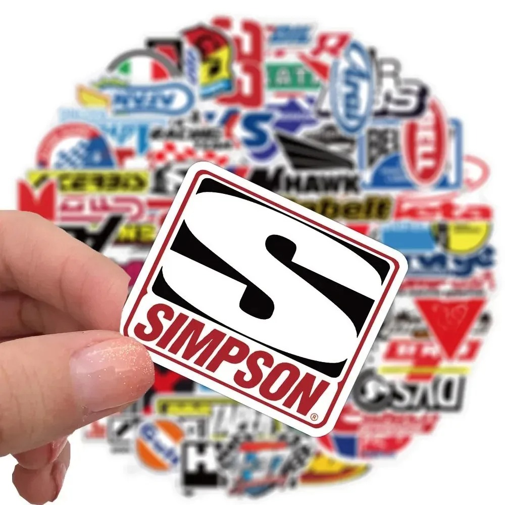 AliExpress 10/30/50/100Pcs Graffiti JDM Racing Car Modification Waterproof Stickers Motorcycle Bicycle Helmet Motor Laptop Sticker Kid Toys, view 5