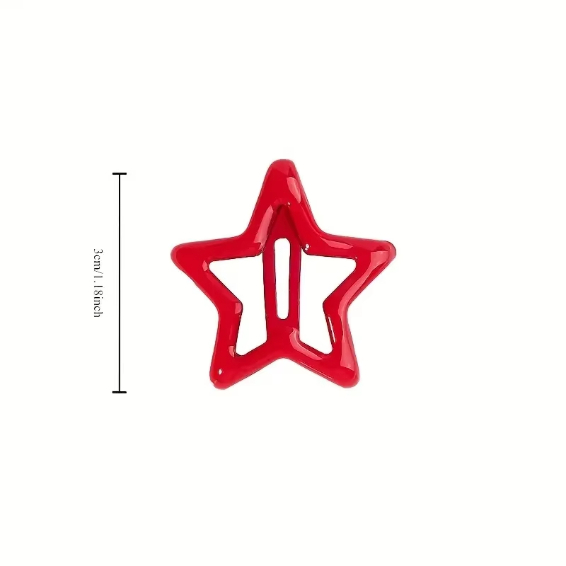 AliExpress Colorful Star BB Hair Clips (10, 30 or 50-Pack), view 4