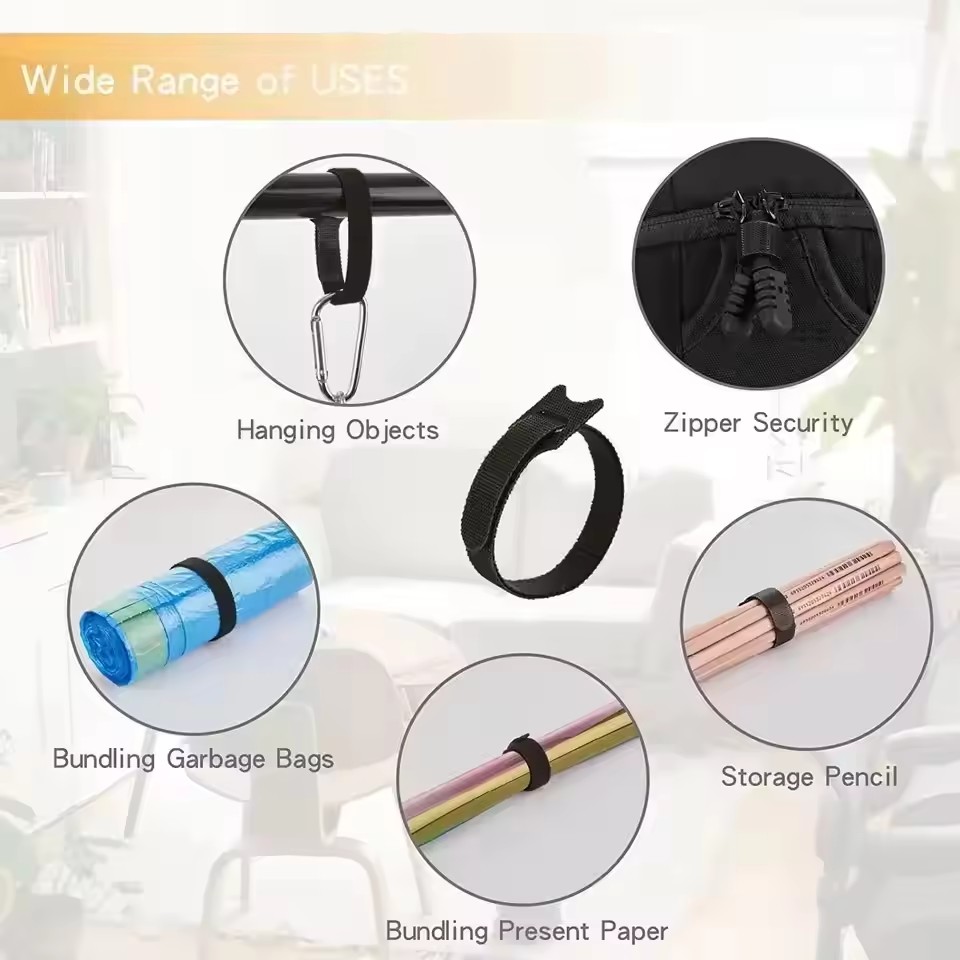 AliExpress Reusable Hook-and-Loop Cable Ties (10-Pack), view 6