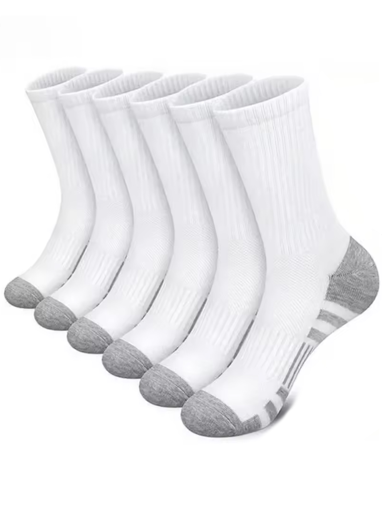 AliExpress 10/30 Pairs of High-Quality Soft and Comfortable Men's Running Socks Summer Sweat Wicking and Breathable Basketball Sports Socks, view 3