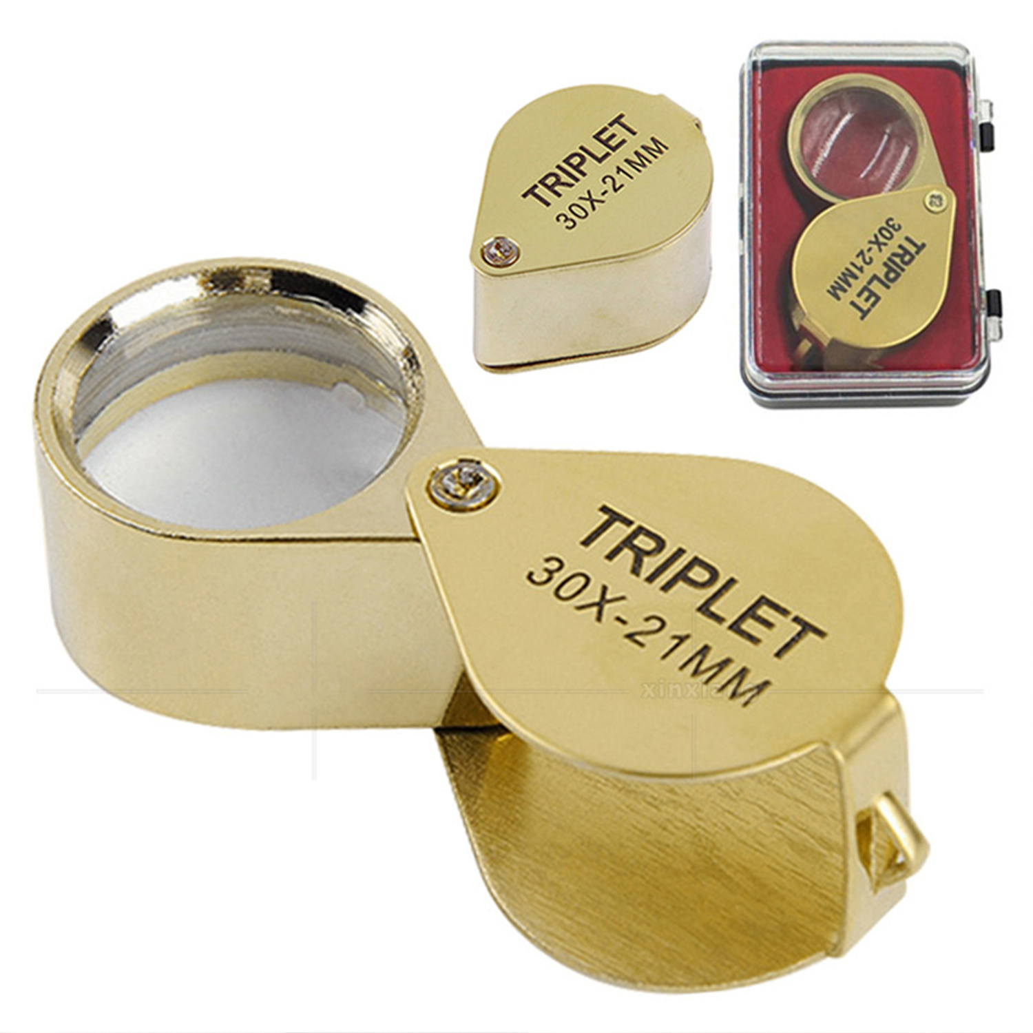 AliExpress Folding Pocket Jewelry Loupe Magnifier (10-30X), view 3