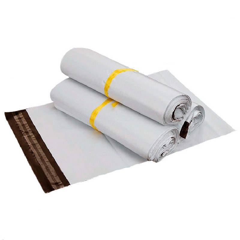 AliExpress 10/50/100Pcs Envelope Bag Plastic Express Envelope Storage Bag Gray White Mailing Bag Self Adhesive Sealed Express Bag, view 6