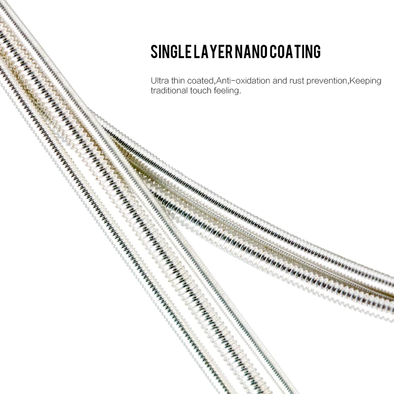 AliExpress 10/50 Set Orphee Classical Guitar Strings Silver Plated Wire Nylon Strings NX Series 6pcs/Set Beginners for Classic Guitar Part, view 4