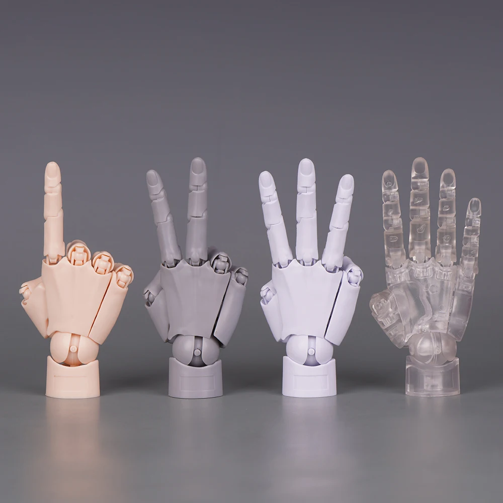 AliExpress 10.5cm Human Hand Model With Movable Finger Joints 1:2 Simulation Palm  Desktop Ornamenttoy Twisted Egg Surprise Blind Box