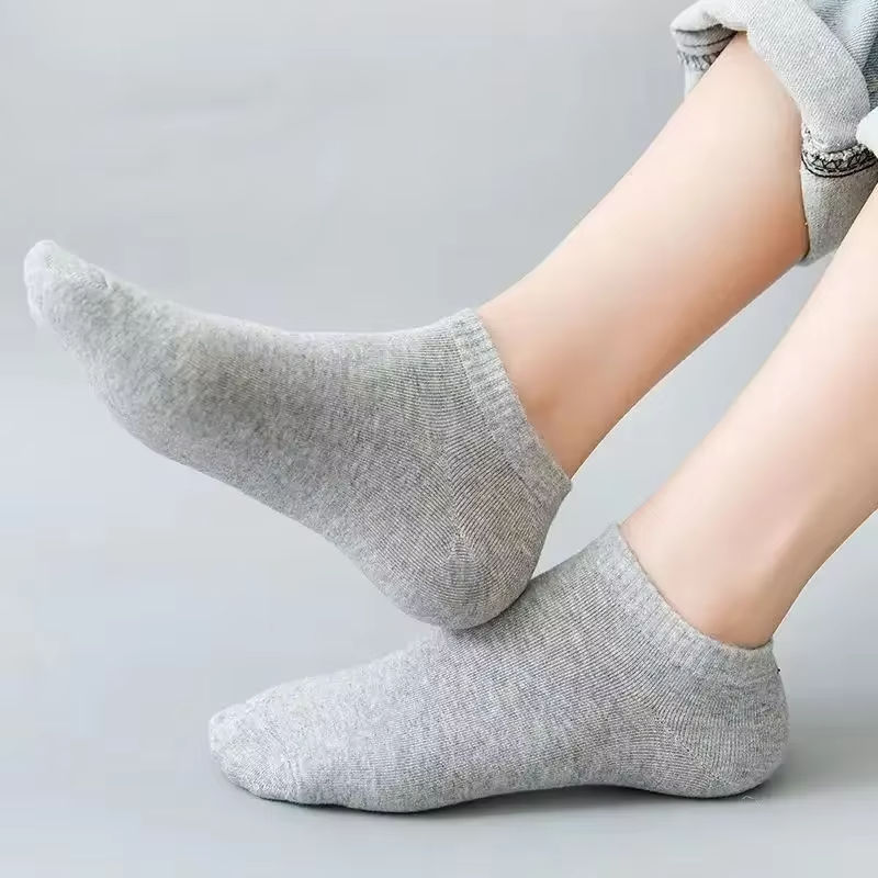 AliExpress Antibacterial Low-Cut Boat Socks (10-Pair), view 2