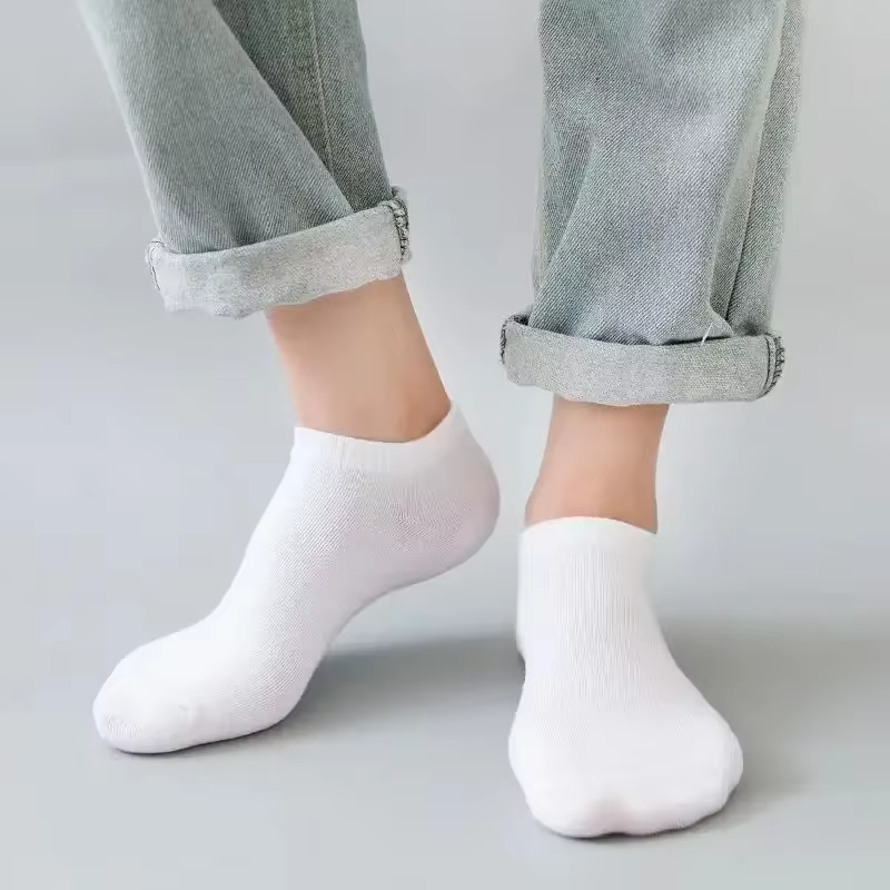 AliExpress Antibacterial Low-Cut Boat Socks (10-Pair), view 3