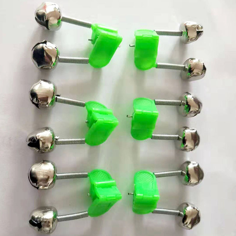 AliExpress Clip-On Double-Ring Fishing Rod Bells (10-Pack), view 2