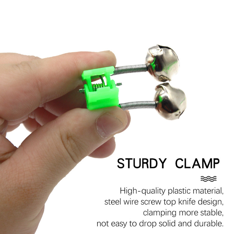 AliExpress Clip-On Double-Ring Fishing Rod Bells (10-Pack), view 5