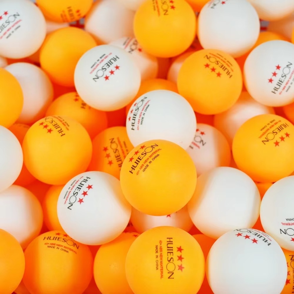AliExpress 10 PCS Huieson Official ABS Plastic Table Tennis Balls 3 Star 2.8g 40+mm Ping Pong Balls for Match Training Balls, view 3