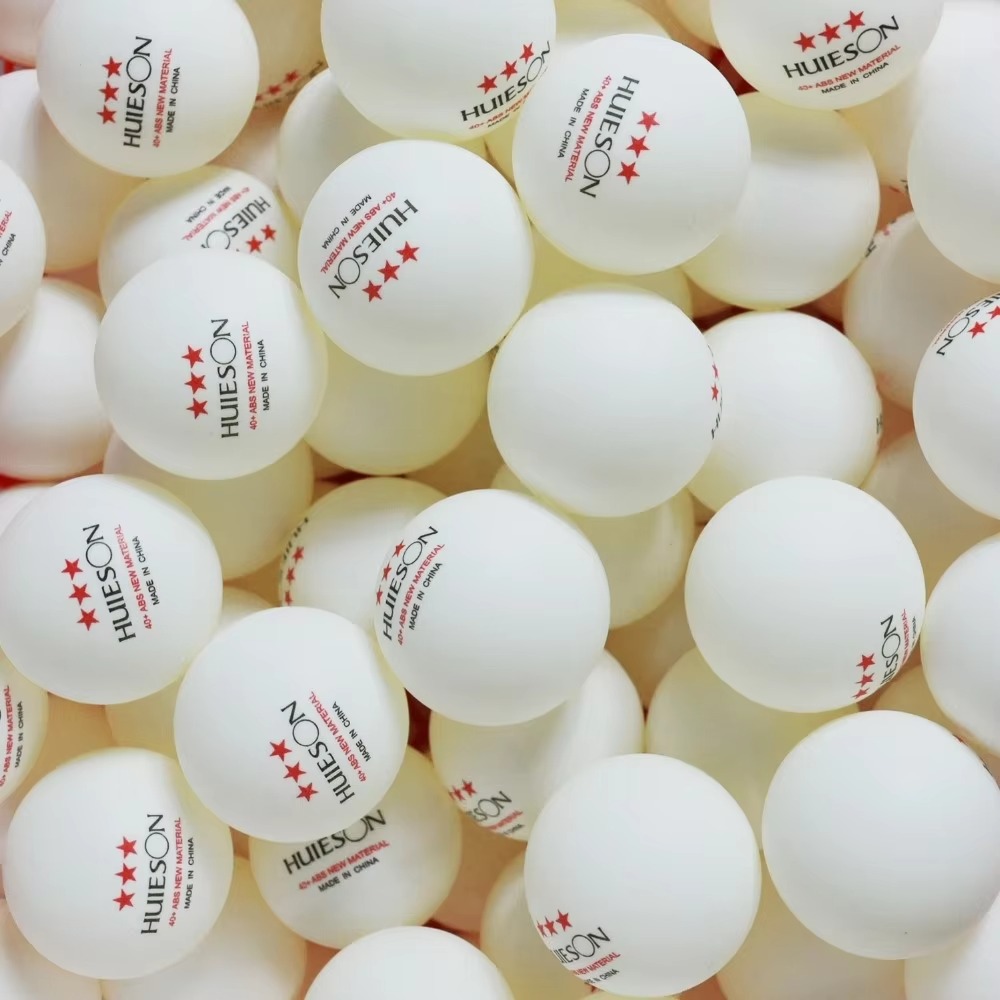 AliExpress 10 PCS Huieson Official ABS Plastic Table Tennis Balls 3 Star 2.8g 40+mm Ping Pong Balls for Match Training Balls, view 6