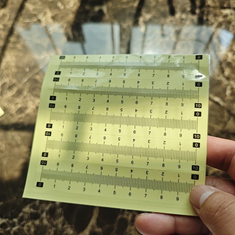 AliExpress 10-Piece Self-Adhesive Ruler Set, view 6