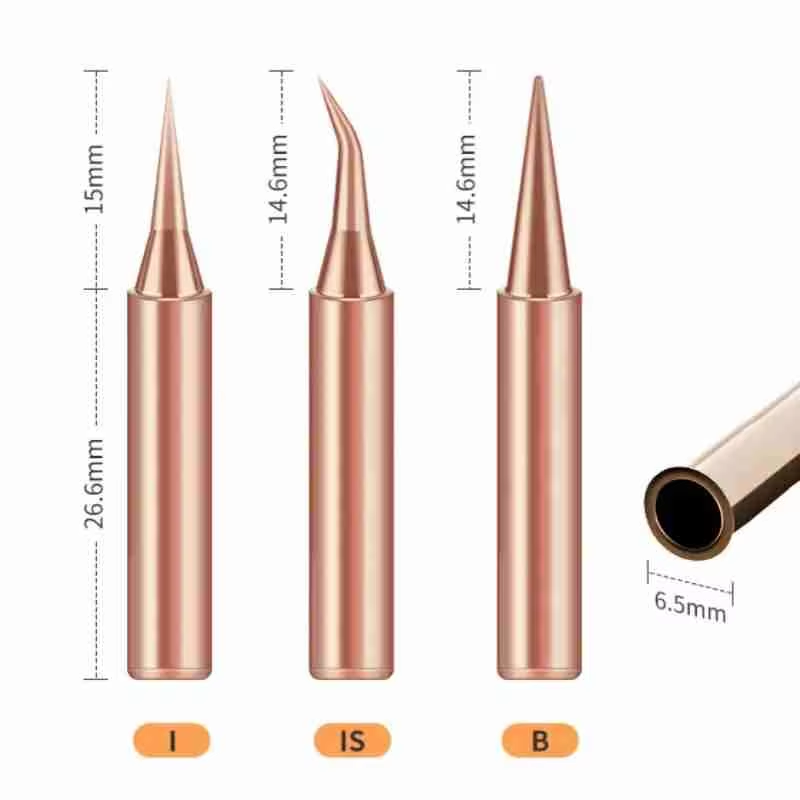 AliExpress 900M Copper-Plated Soldering Tips (10-Pack), view 6