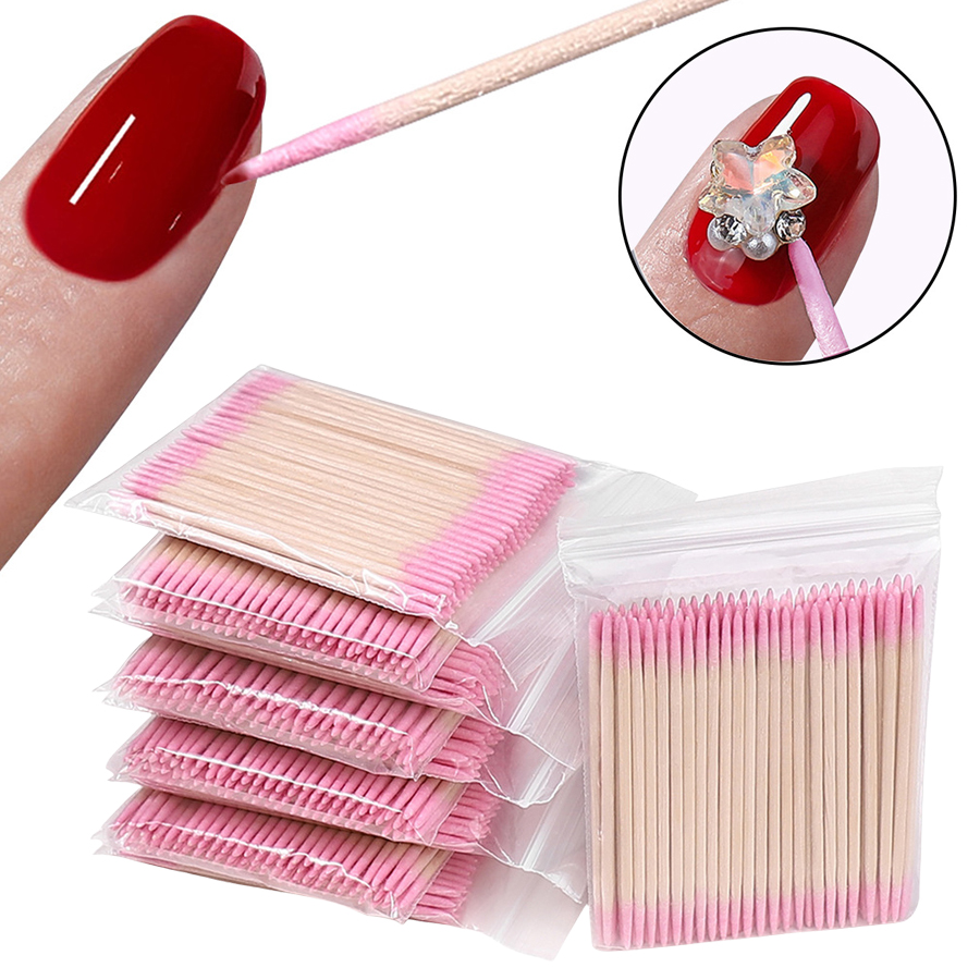 AliExpress Double-Ended Fine-Tip Cotton Swabs (100-Pack)