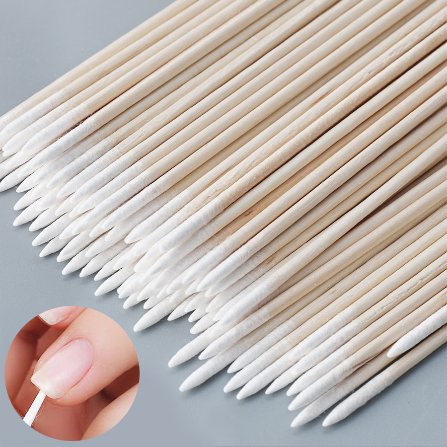 AliExpress Double-Ended Fine-Tip Cotton Swabs (100-Pack), view 2