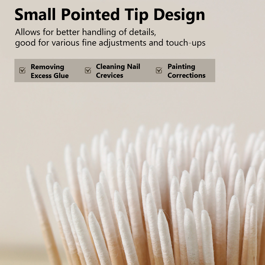 AliExpress Double-Ended Fine-Tip Cotton Swabs (100-Pack), view 3