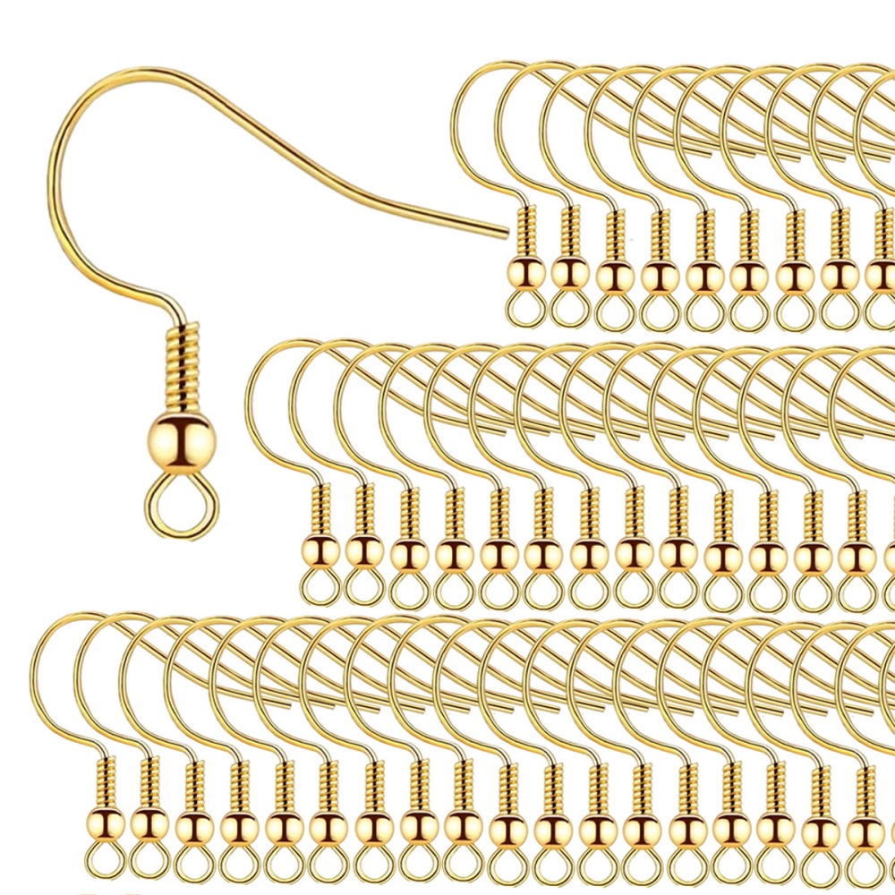 AliExpress Stainless Steel Earring Hooks, Hypoallergenic (100+)