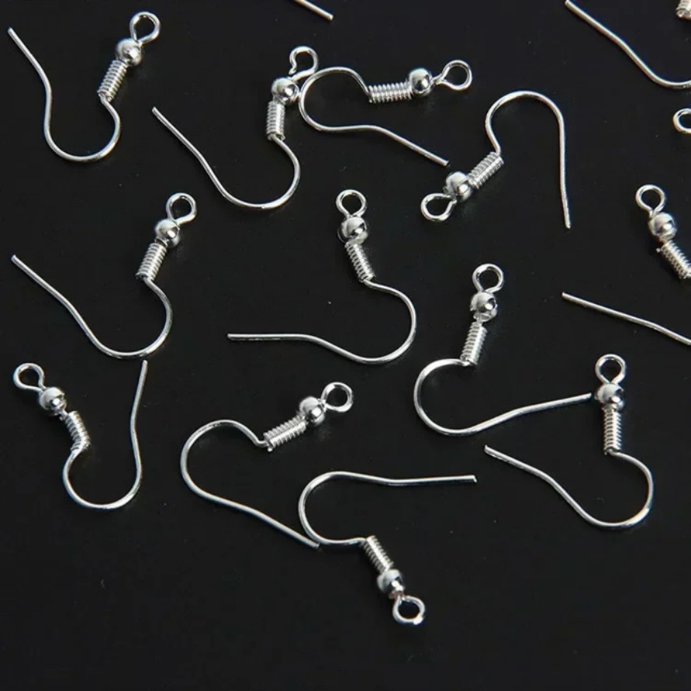 AliExpress Stainless Steel Earring Hooks, Hypoallergenic (100+), view 5