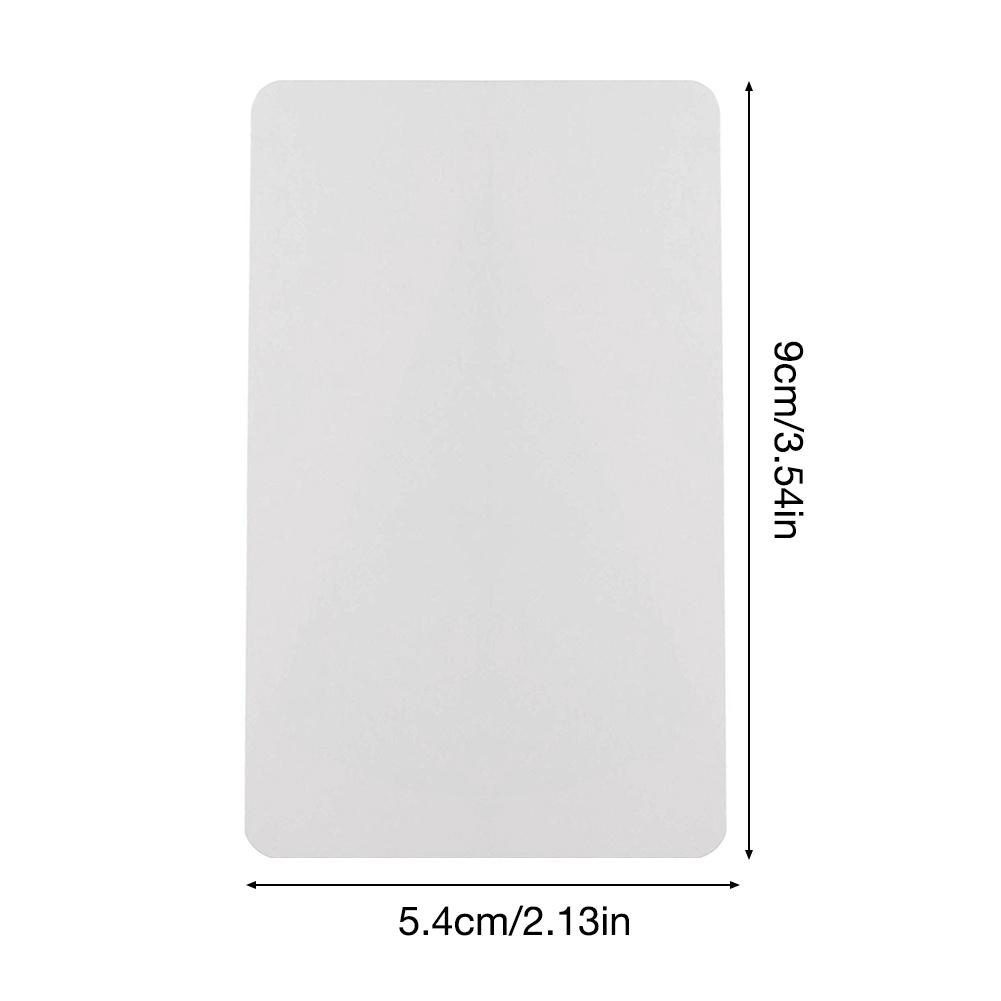 AliExpress 100/200 Pcs Playing Card Blank Hard Paper Card Paper DIY Board Game Postcard Handmade Wallpaper Postcards Message White Card, view 3