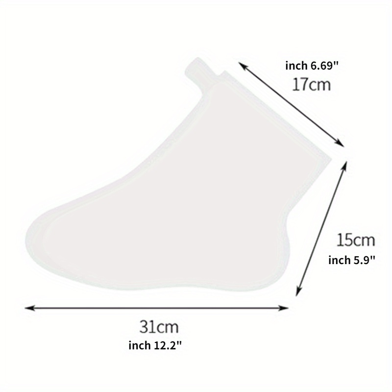 AliExpress 100/200Pcs Disposable Foot Moisturizing Socks Transprent Foot Bags PE Foot SPA Covers Callus Remover Feet Care Pedicure Tools, view 2