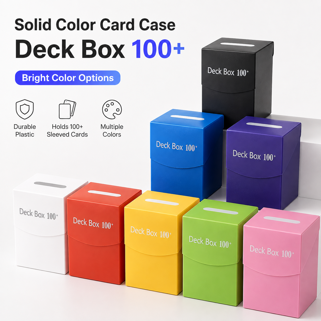 AliExpress Double-Sleeved Trading Card Deck Box (100+ Cards)