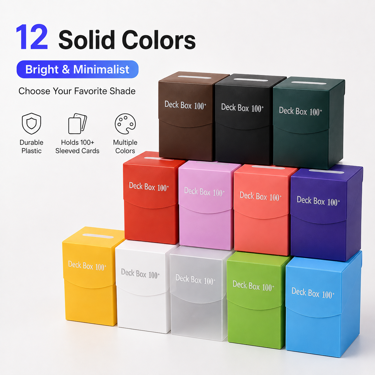 AliExpress Double-Sleeved Trading Card Deck Box (100+ Cards), view 3