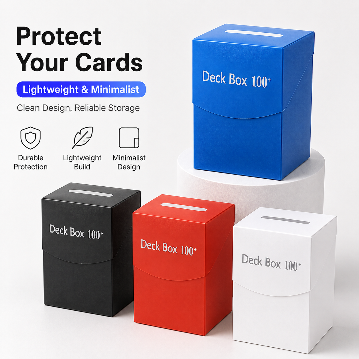 AliExpress Double-Sleeved Trading Card Deck Box (100+ Cards), view 4