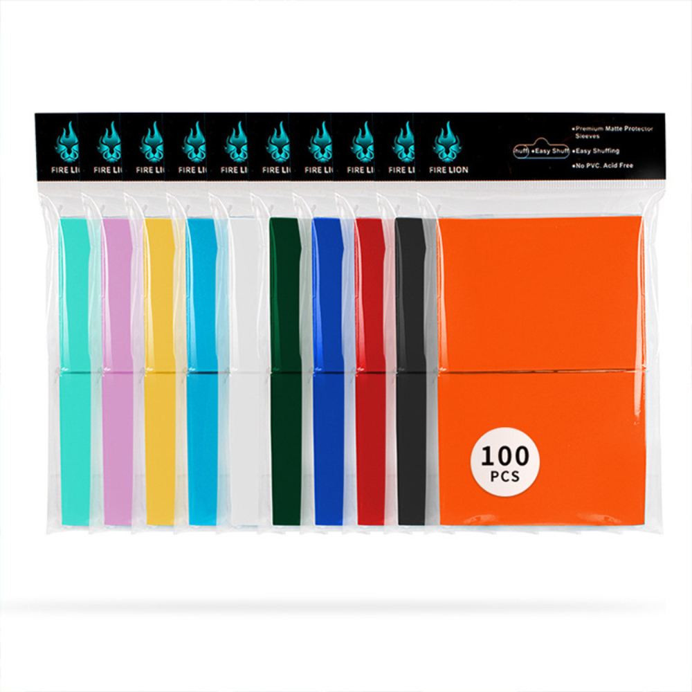 AliExpress 100 Pack 66x91mm Card Sleeves Perfect Fit Inner Sleeves Ideal for Double-Sleeving Trading Card Sleeve with MTG TCG Gaming Cards, view 3
