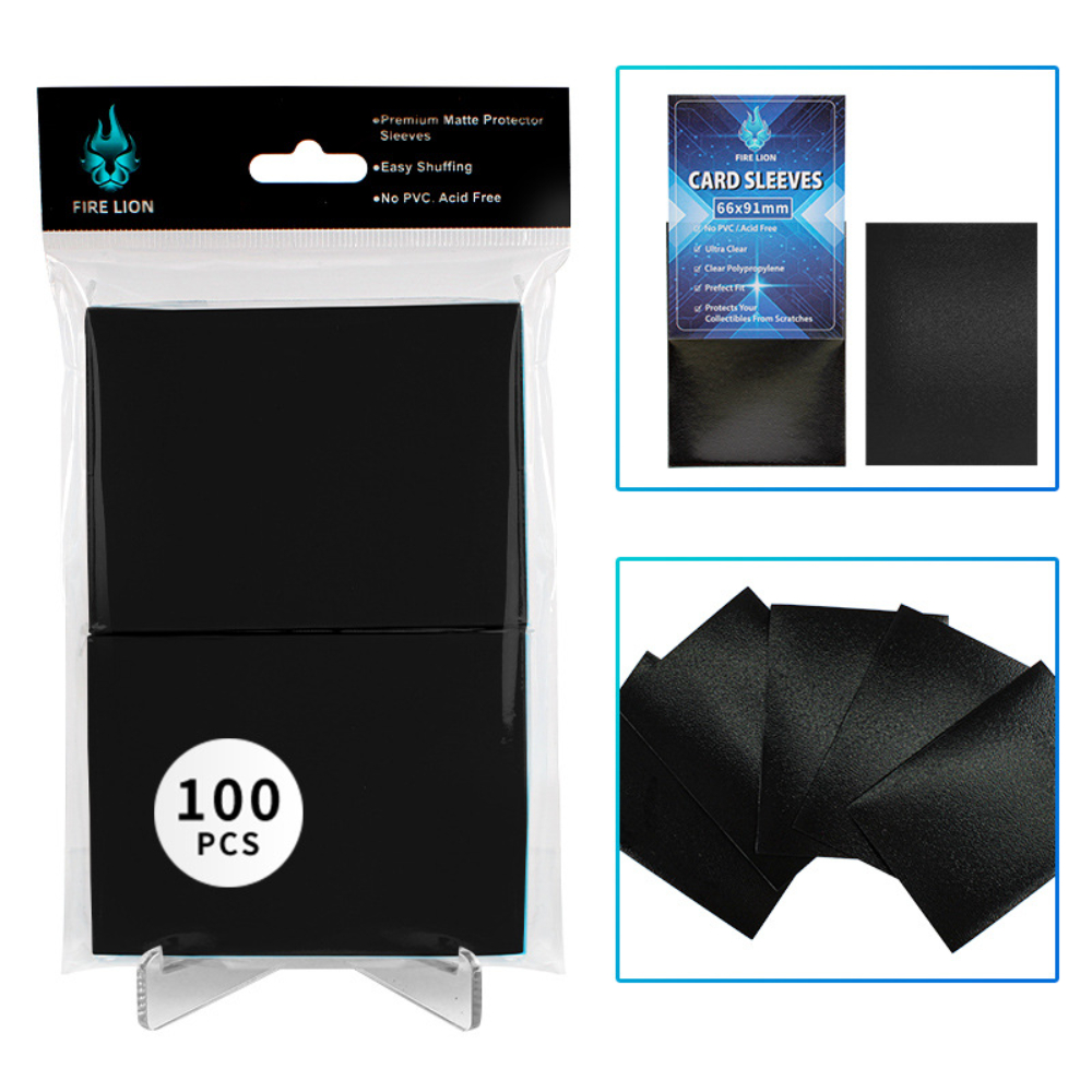 AliExpress 100 Pack 66x91mm Card Sleeves Perfect Fit Inner Sleeves Ideal for Double-Sleeving Trading Card Sleeve with MTG TCG Gaming Cards, view 6