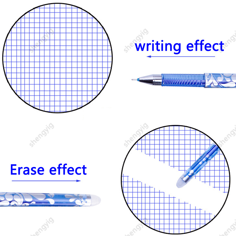 AliExpress 100 Pcs/set Kawaii Erasable Refill Erasable pens Gel Pen sketch Writing Stationery for Notebook school supplies cute kids pencil, view 4