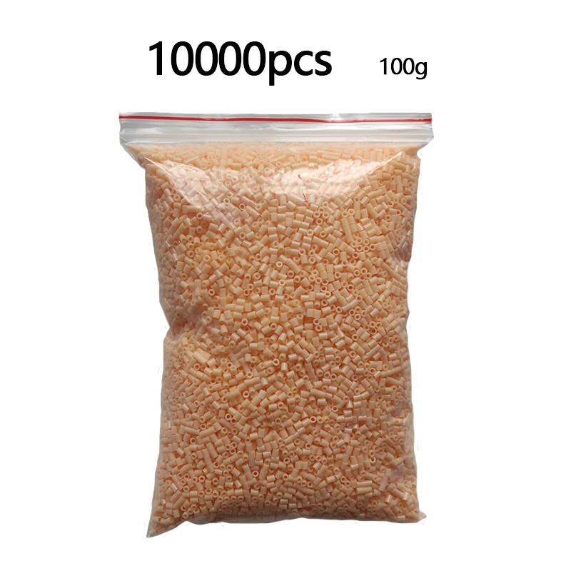 AliExpress 10000pcs / Bag 2.6mm Mini Hama Beads Kids DIY Toy Colormixing White Black Skin Color Fuse Beads Learning Toys for Children, view 3